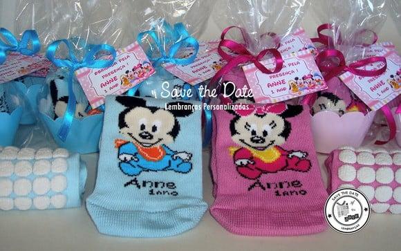 Meias Personalizadas - Mickey Baby
