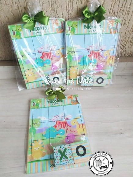 Jogo da Velha - Dinossauro Baby