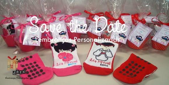 Meias Personalizadas - Kokeshi