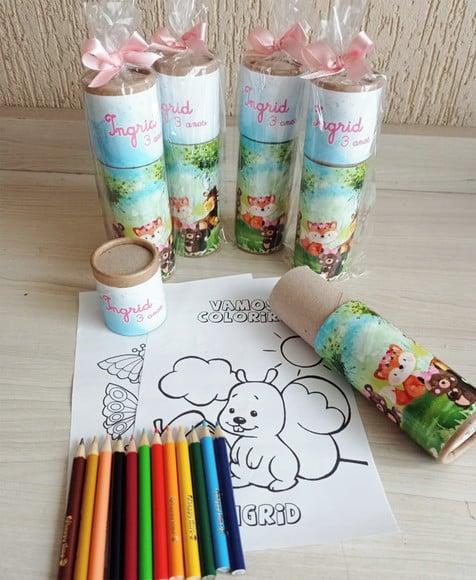 Tubo Kit de Pintura - Bosque