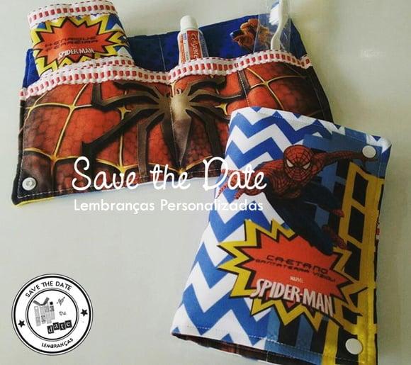 Kit Dental Luxo - Homem Aranha