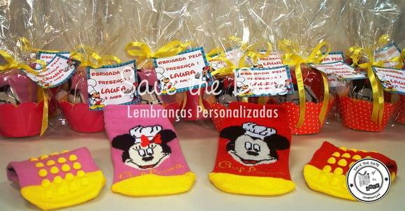 Meias - Chef Mickey/minnie