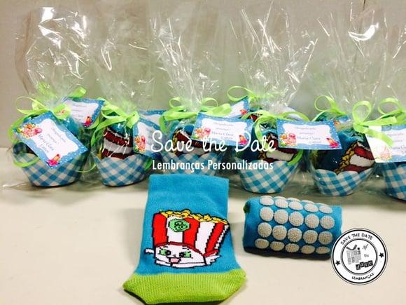 Meias Personalizadas - Shopkins