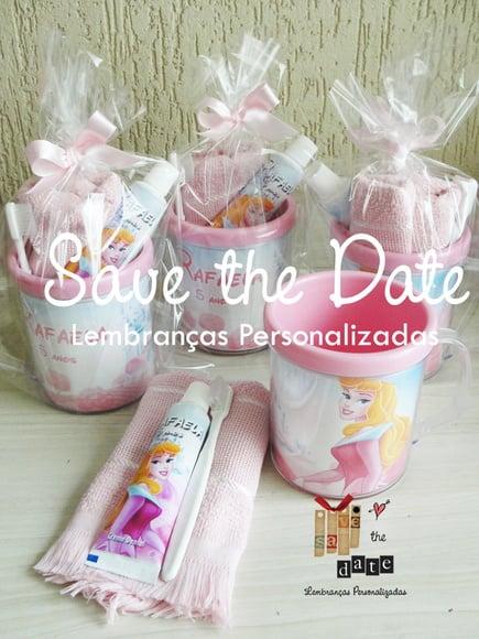 Kit Dental com Caneca - Princesas