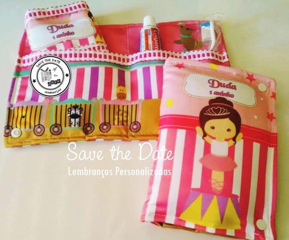 Kit Dental Luxo - Circo Rosa