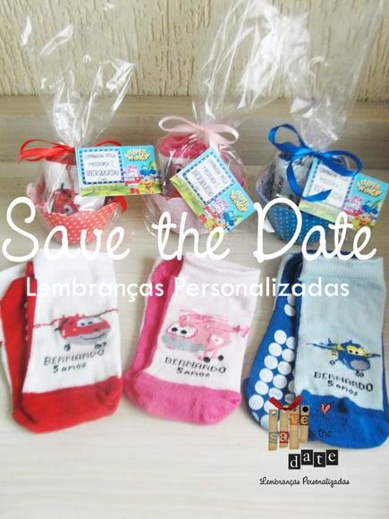 Meias Personalizadas - Super Wings