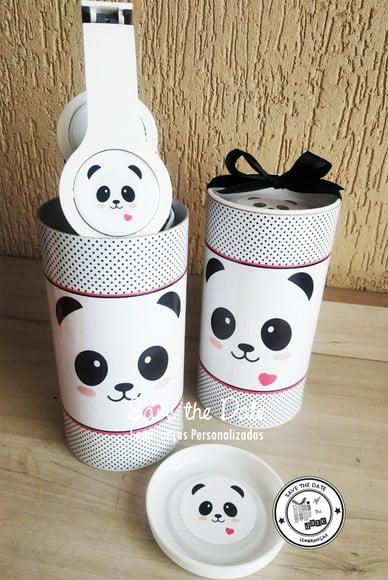 Fone na Lata - Panda