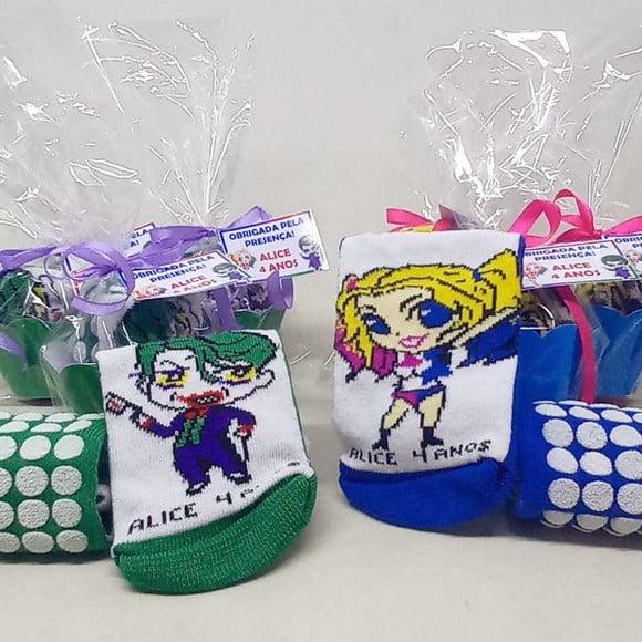 Meias Personalizadas - Arlequina