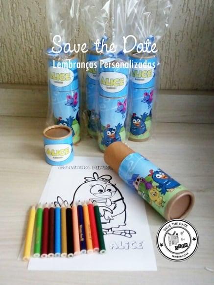 Tubo Kit de Pintura - Galinha Pintadinha