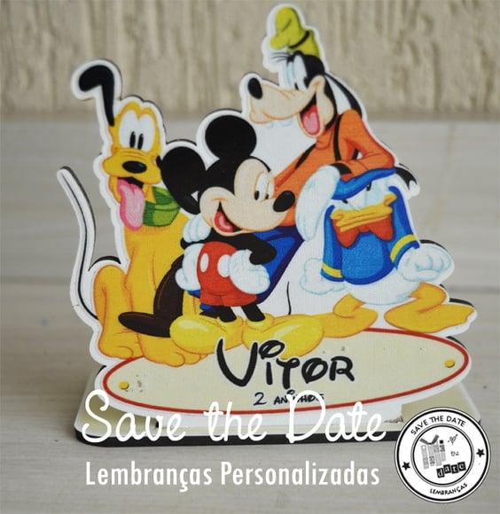 Porta Guardanapo MDF - Turma do Mickey