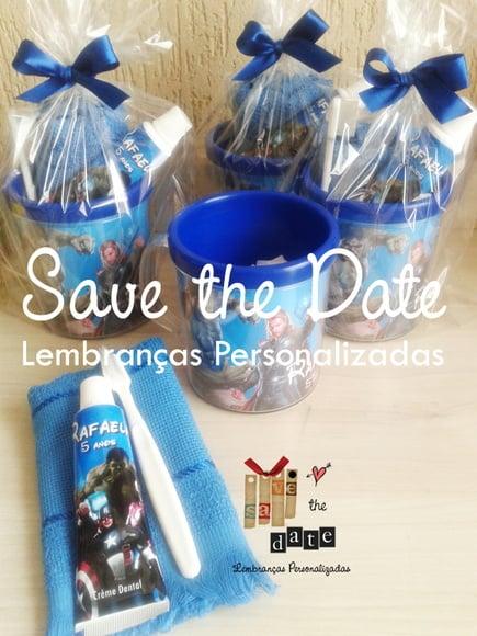 Kit Dental com Caneca - Vingadores