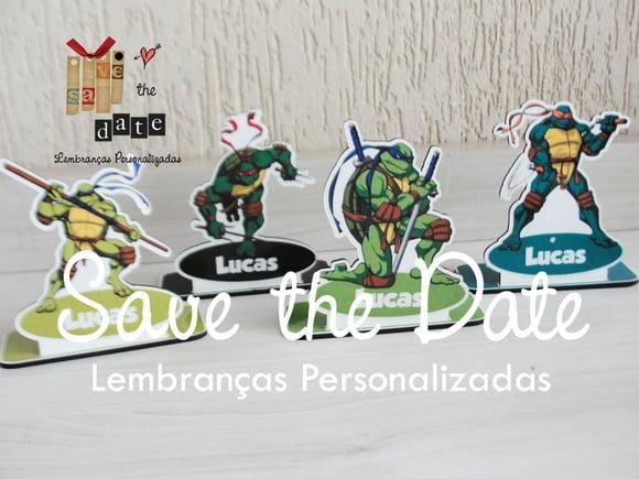 Porta Guardanapo MDF - Tartarugas Ninjas