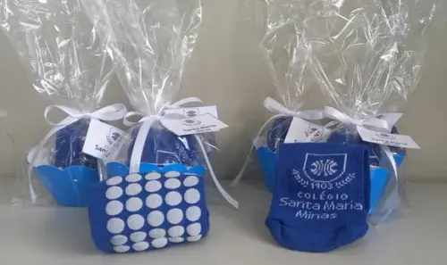 Meias Personalizadas - Escola/colégio/creche