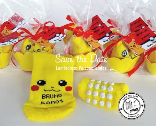 Meias Personalizadas - Pikachu