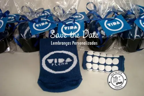 Meias Personalizadas - Pilates/clínica/empresa/marcas