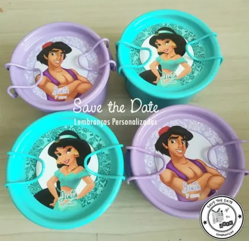 Marmitinhas - Alladin/jasmine