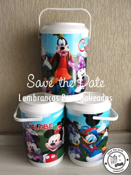 Cooler Térmico - Turma do Mickey