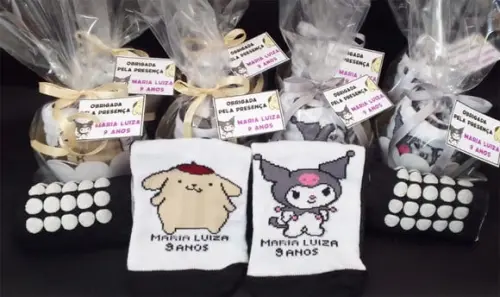 Meias Personalizadas - Kuromi