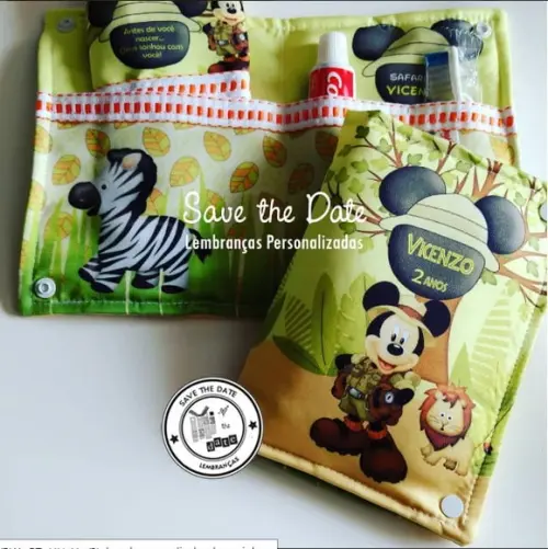Kit Dental Luxo - Mickey Safari