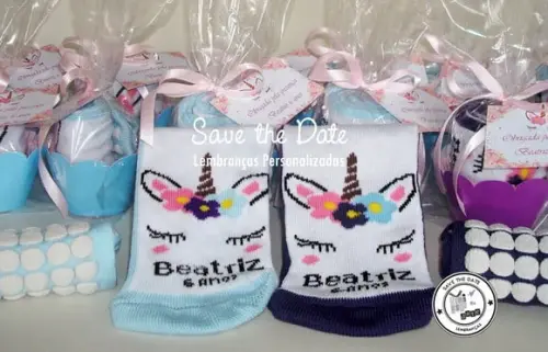 Meias Personalizadas - Unicórnios