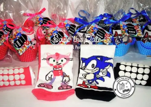 Meias Personalizadas - Sonic