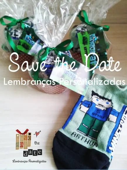 Meias Personalizadas - Minecraft