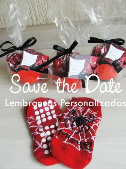 Meias Personalizadas - Homem Aranha