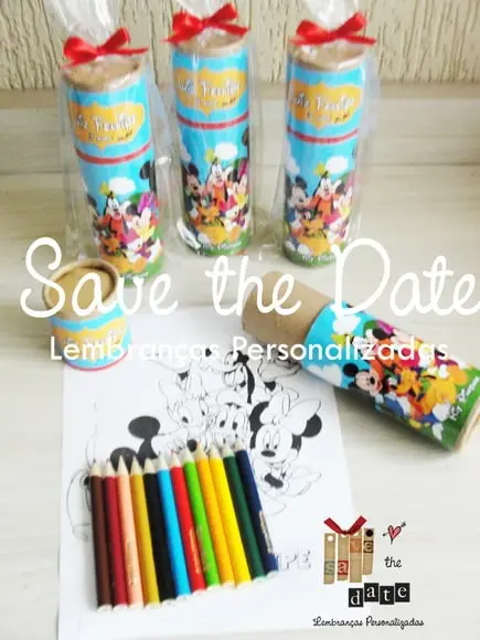 Tubo Kit de Pintura - Turma do Mickey
