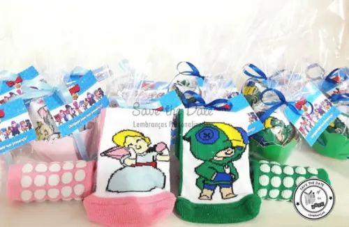 Meias Personalizadas - Brawl Stars