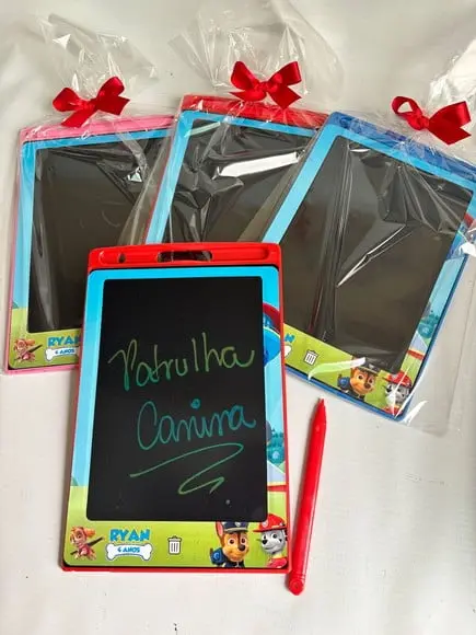 Tablet Mágico - Lousa Personalizada - Patrulha Canina