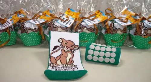 Meias Personalizadas - Rei Leão
