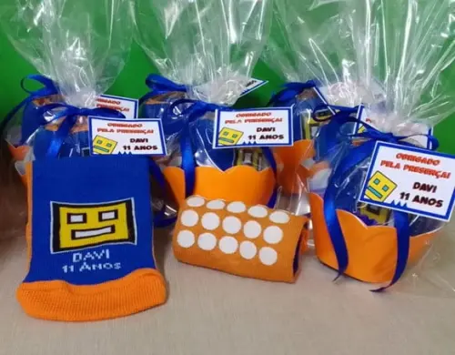 Meias Personalizadas - Geometry Dash
