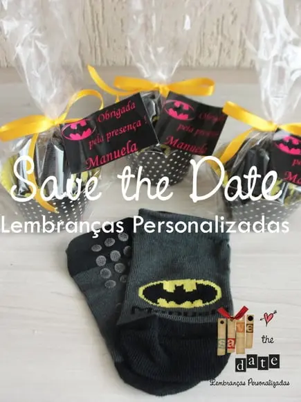 Meias Personalizadas - Batman