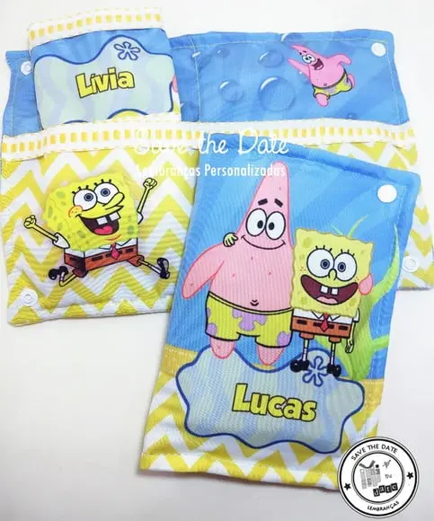 Kit Dental Luxo - Bob Esponja