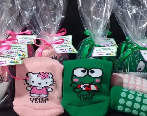 Meias Personalizadas - Hello Kitty