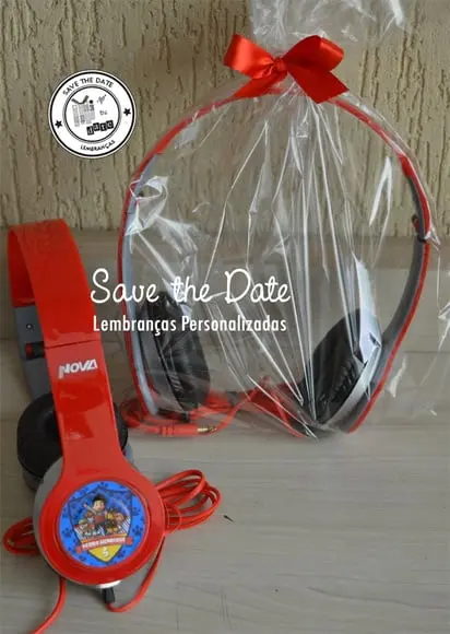 Fone de Ouvido Patrulha Canina