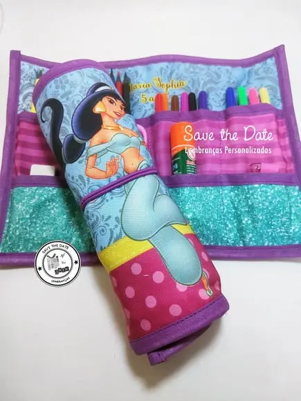 Kit Pintura Rolo - Jasmine e Alladin
