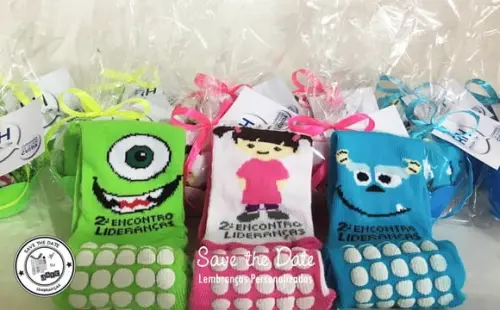 Meias Personalizadas - Monstros Sa
