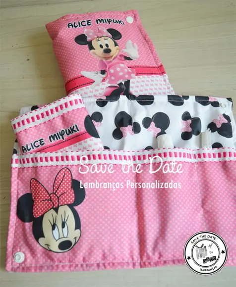 Kit Dental Luxo - Minnie Rosa