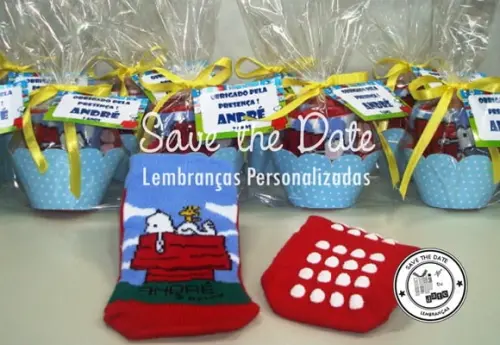 Meias Personalizadas - Snoopy