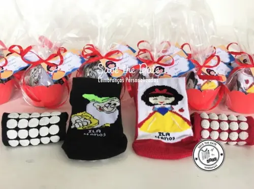 Meias Personalizadas - Branca de Neve