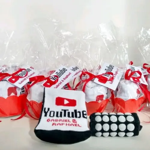 Meias Personalizadas - Youtube