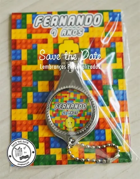 Chaveiros 3 em 1 - Lego