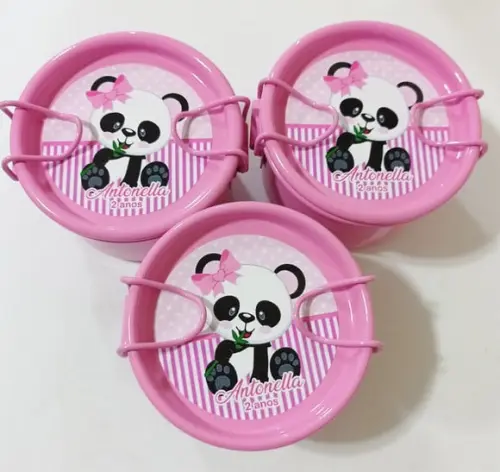 Marmitinhas - Panda Rosa