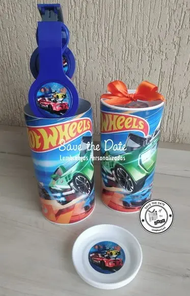 Fone na Lata - Hot Wheels