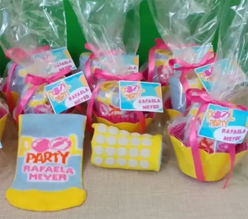 Meias Personalizadas - Pool Party