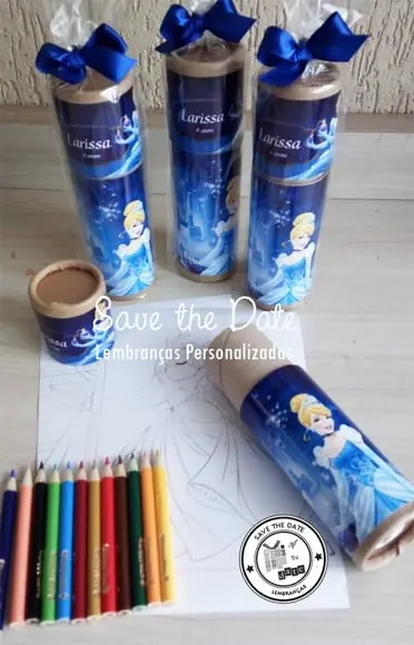 Tubo Kit de Pintura - Cinderela