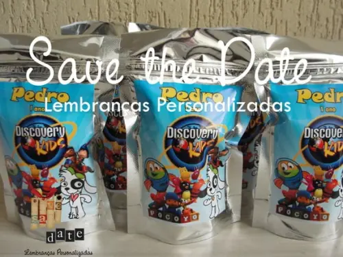 Saquinho Zip Guloseimas - Discovery Kids
