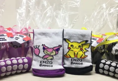 Meias Personalizadas - Pikachu