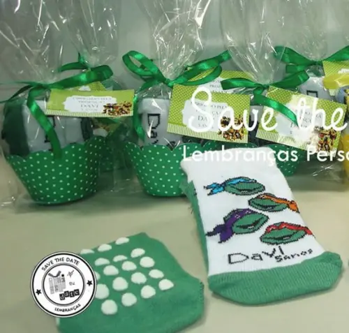 Meias Personalizadas - Tartarugas Ninjas